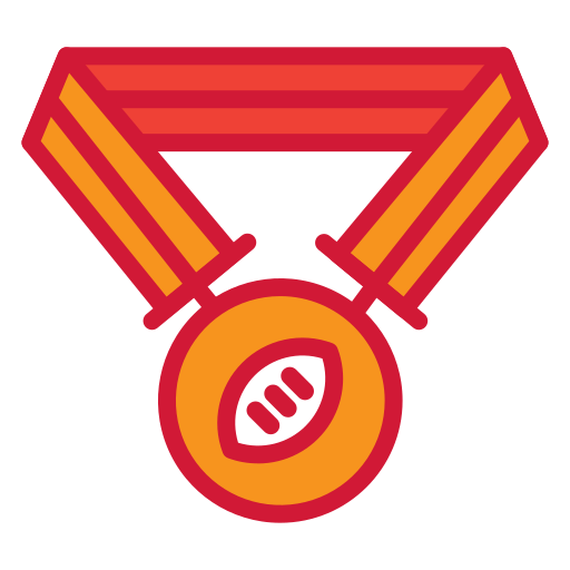 Medalla Berkahicon Lineal Color icono