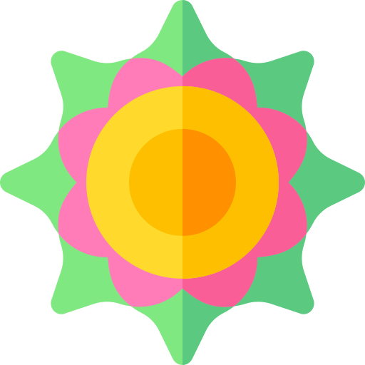 Rangoli Basic Rounded Flat icon
