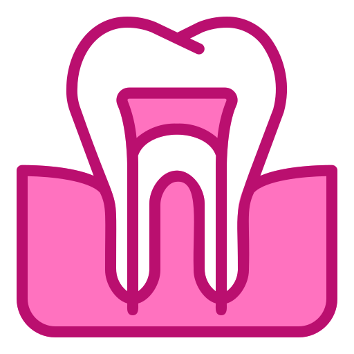 dente Berkahicon Lineal Color icona