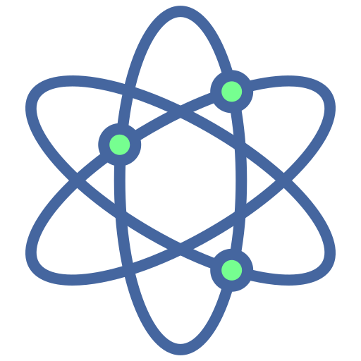 Atomo Berkahicon Lineal Color icono