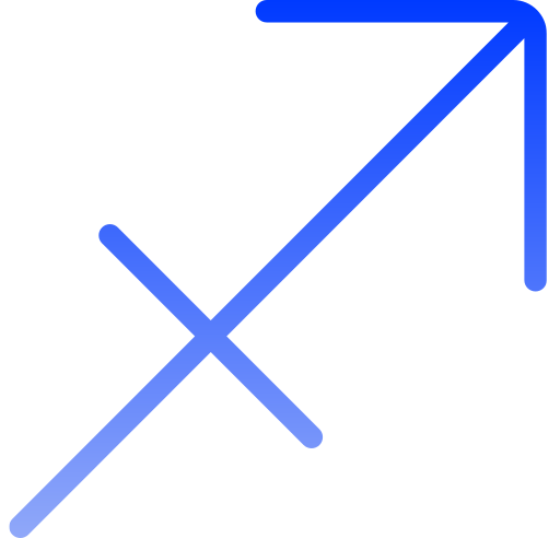 Sagittarius Generic gradient fill icon