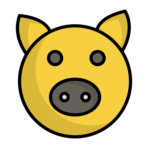 돼지 Generic color lineal-color icon
