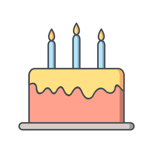 Cake Generic color lineal-color icon