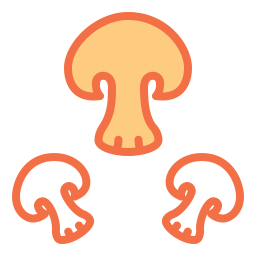 Mushroom Berkahicon Lineal Color icon
