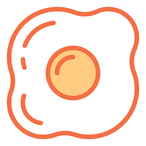 Huevo Berkahicon Lineal Color icono