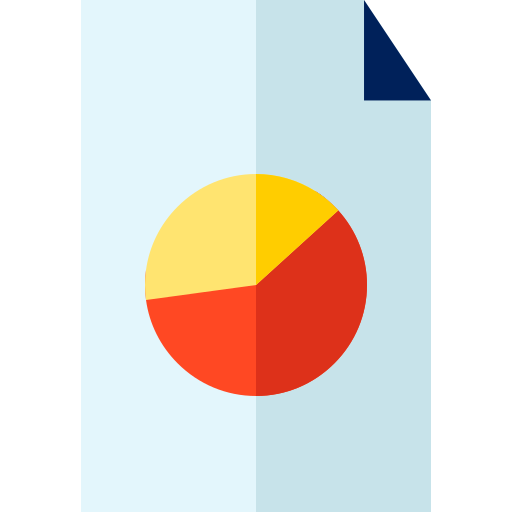 Analytics Basic Straight Flat Ícone