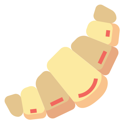Croissant Berkahicon Flat icono