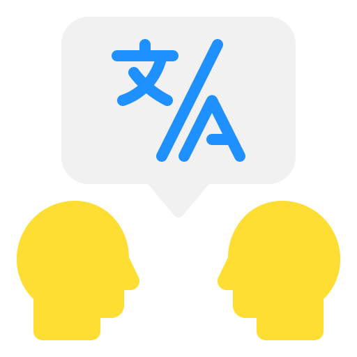 Translator Berkahicon Flat icon