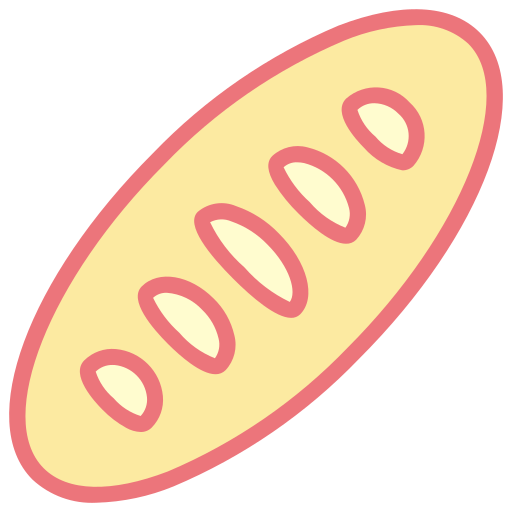 Bread Berkahicon Lineal Color icon