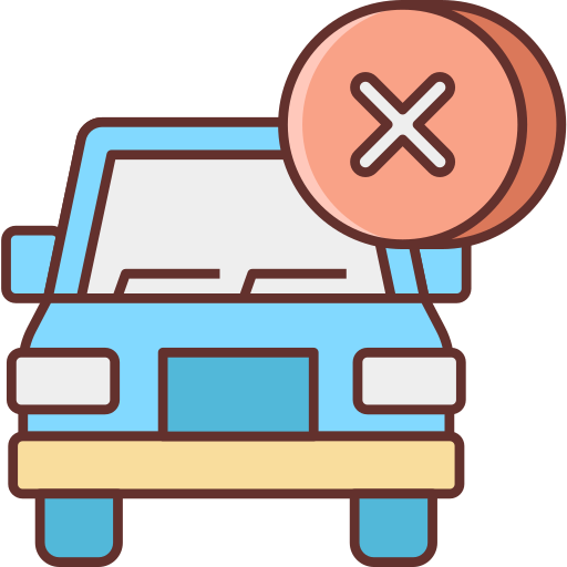 Entrega fallida Flaticons Lineal Color icono