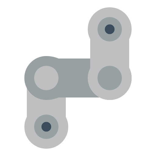 Chain Smalllikeart Flat icon