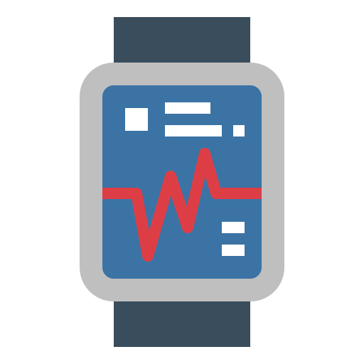 smartwatch Smalllikeart Flat icon