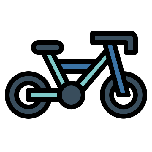 Bicicleta Smalllikeart Lineal Color icono