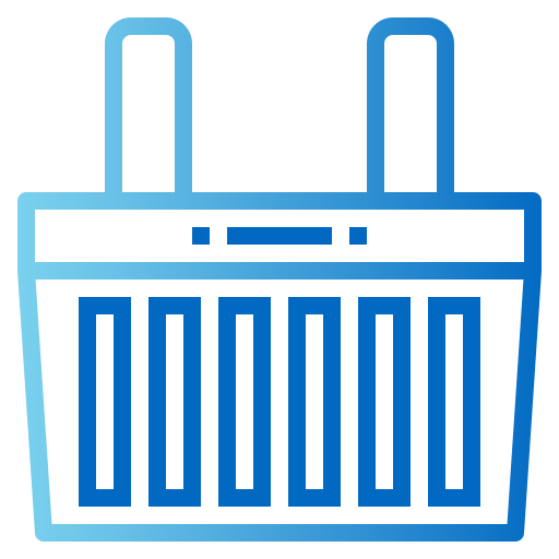 Basket Smalllikeart Gradient icon