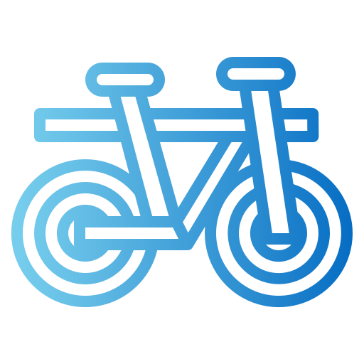 fahrrad Smalllikeart Gradient icon