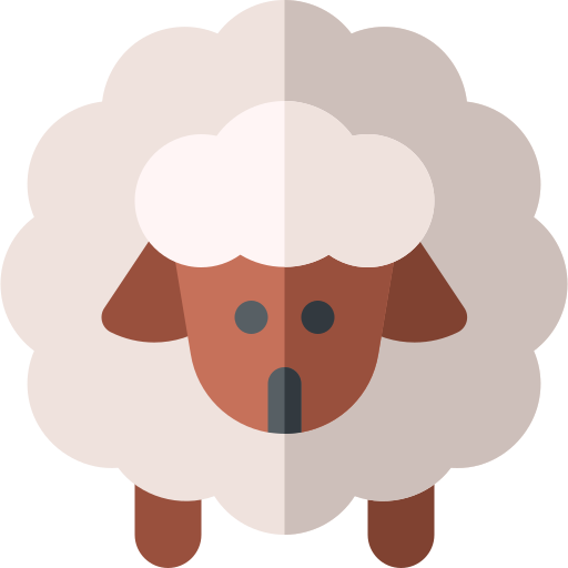 Sheep Basic Rounded Flat icon