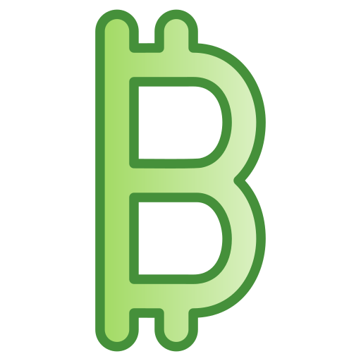 symbol bitcoina Generic gradient lineal-color ikona