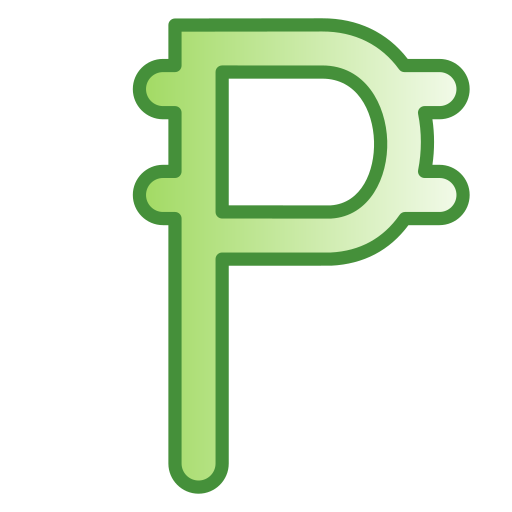 philippinischer peso Generic gradient lineal-color icon