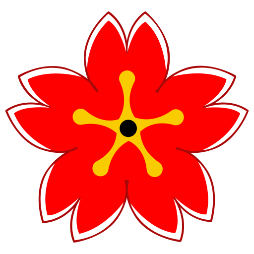Цветок Generic color lineal-color иконка
