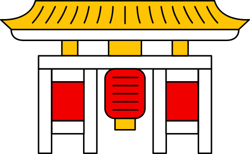 tempio di asakusa Generic color lineal-color icona