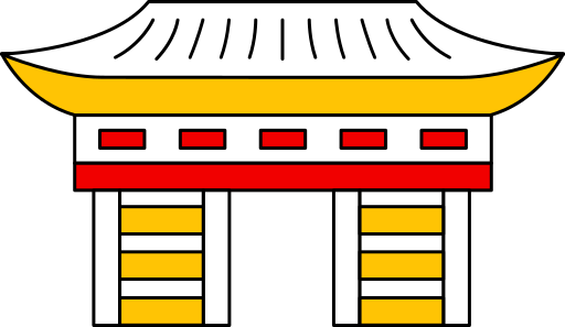 sanctuaire nezu Generic color lineal-color Icône