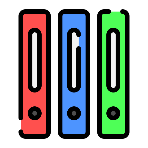 teczka Generic color lineal-color ikona