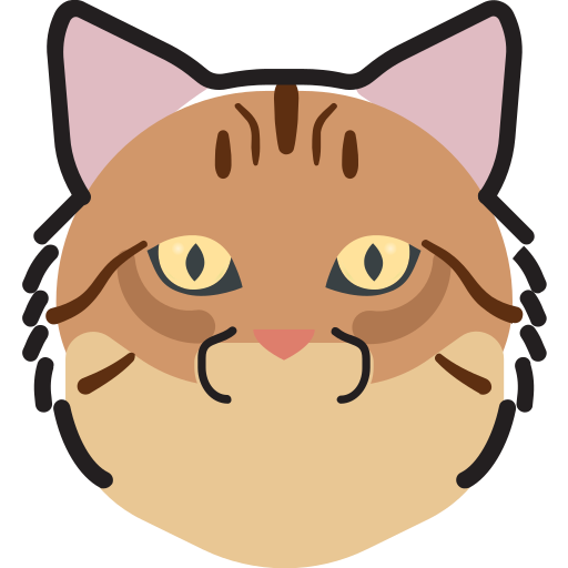 猫 Generic color lineal-color icon