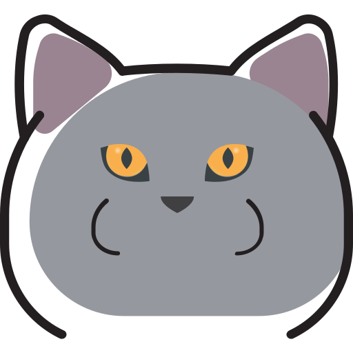 고양이 Generic color lineal-color icon