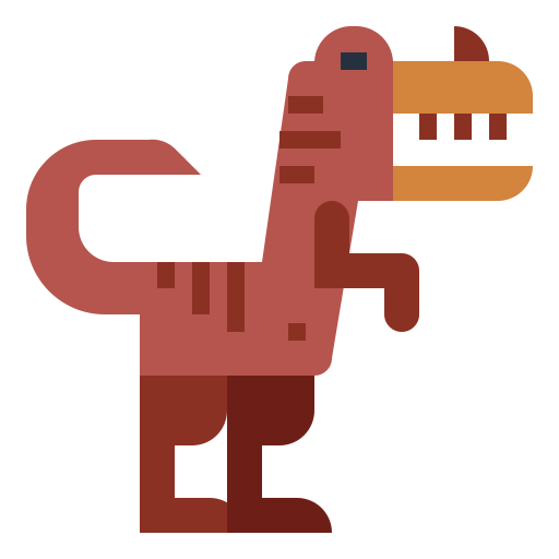 Ceratosaurus Smalllikeart Flat icon