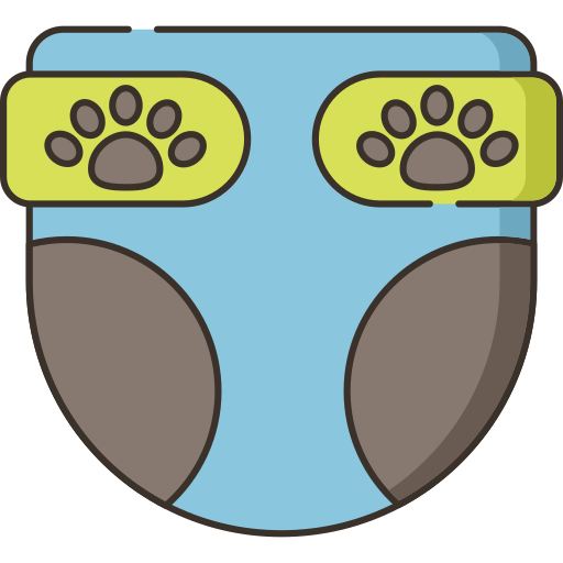 pannolino Flaticons Lineal Color icona