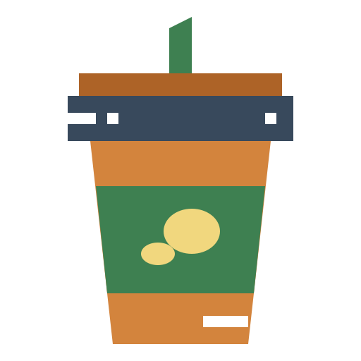 filiżanka kawy Smalllikeart Flat ikona