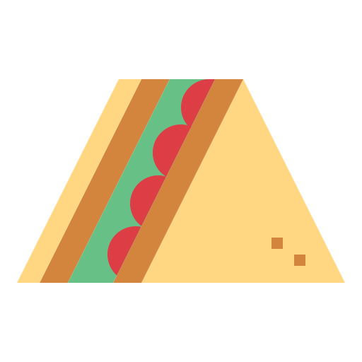 sandwich Smalllikeart Flat Icône