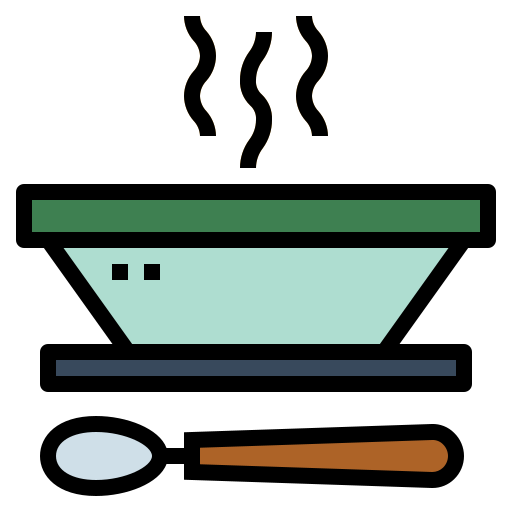 Sopa Smalllikeart Lineal Color icono