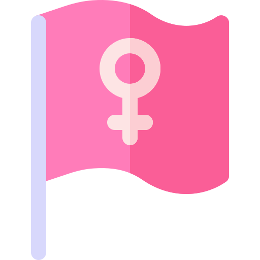 Female Basic Rounded Flat icon