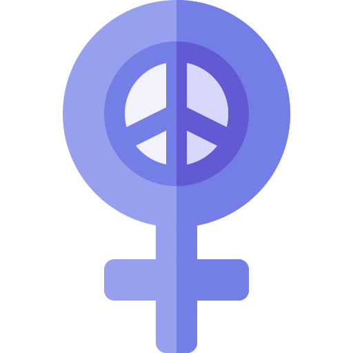 Женщина Basic Rounded Flat иконка