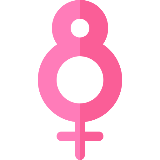 dzień kobiet Basic Rounded Flat ikona