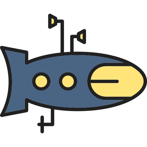 잠수함 Generic color lineal-color icon
