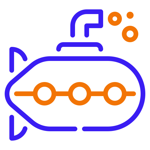 submarino Generic color outline icono