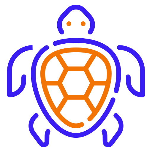 Turtle Generic color outline icon