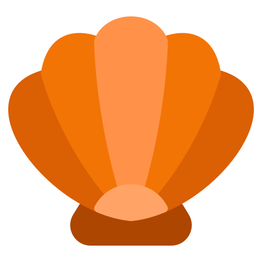 Seashell Generic color fill icon