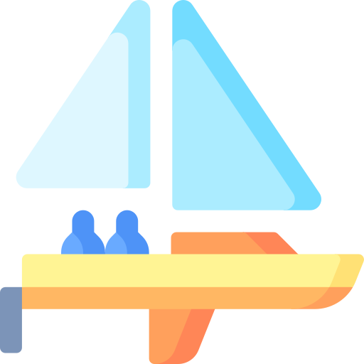 schaluppe-segelboot im impressum Special Flat icon