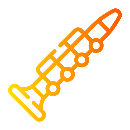 clarinette Generic gradient outline Icône