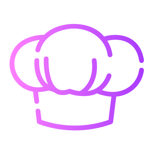Chef hat Generic gradient outline icon