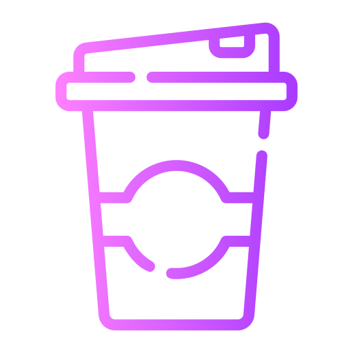 コーヒー Generic gradient outline icon