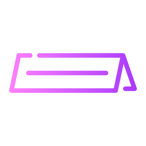 Reservation Generic gradient outline icon