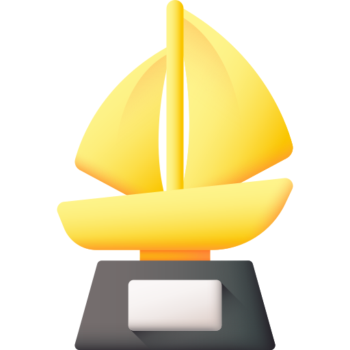 Trophy 3D Color icon