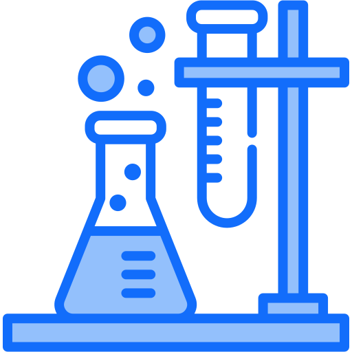 laboratorio Generic color lineal-color icono