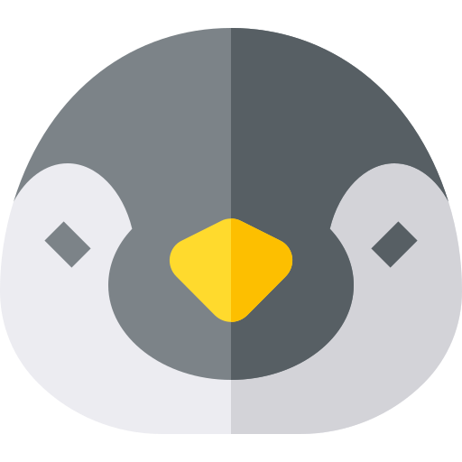 Pingüino Basic Straight Flat icono
