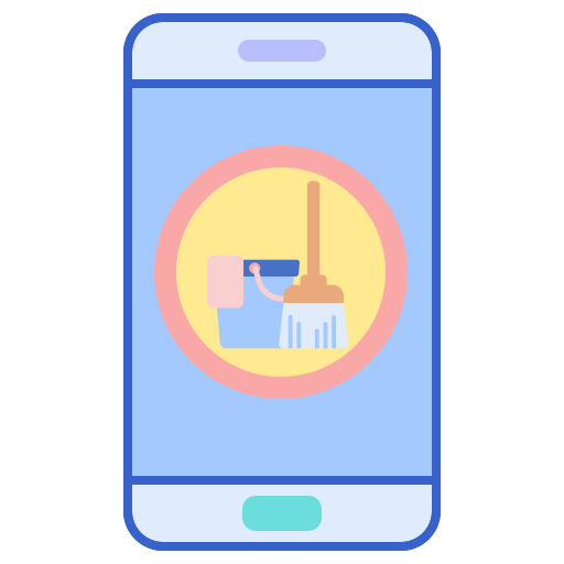 mobile Flaticons Lineal Color icona