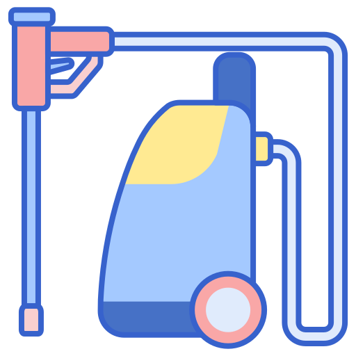 Pressure washer Flaticons Lineal Color icon
